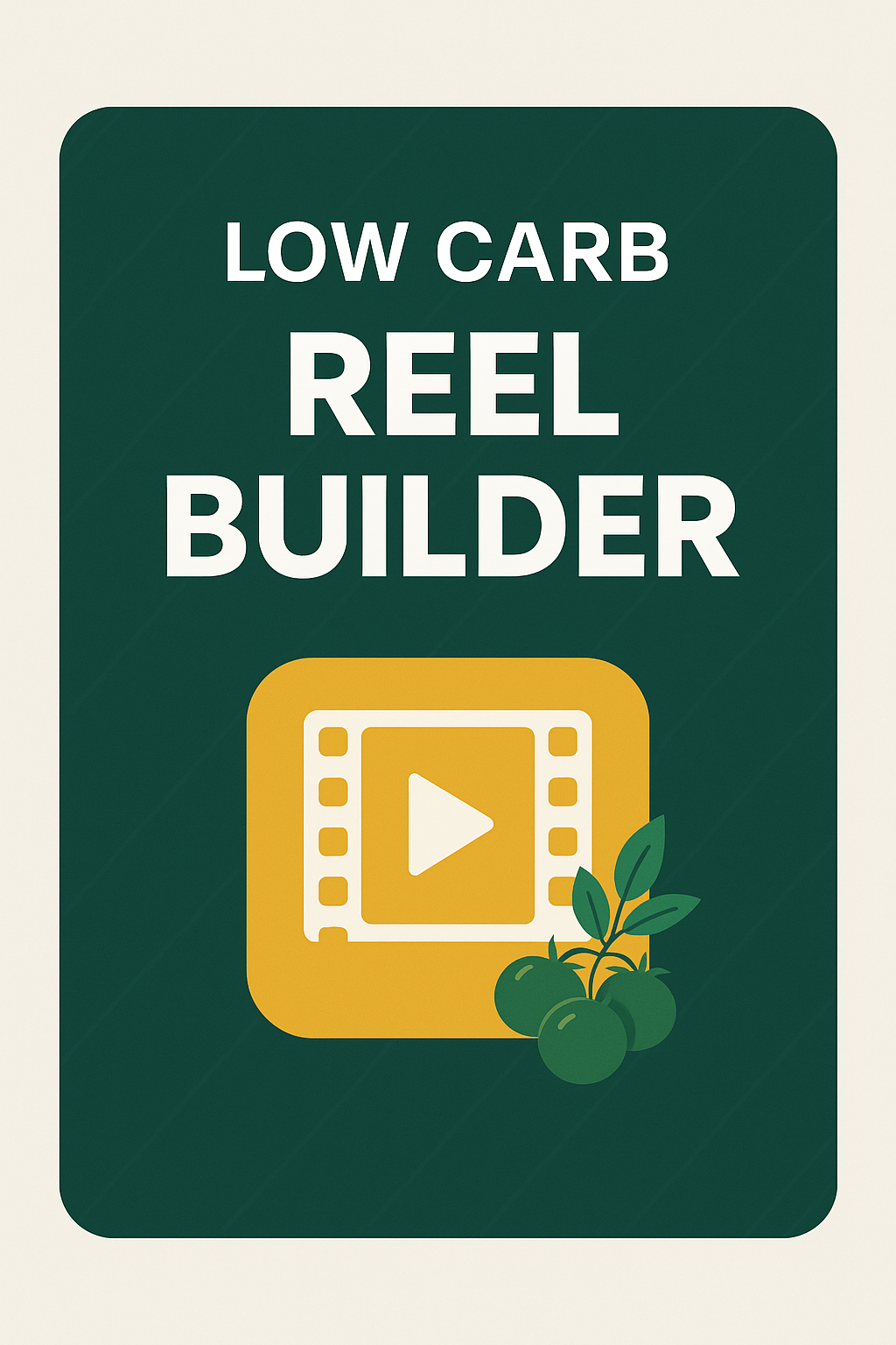 Low Carb Reel Builder